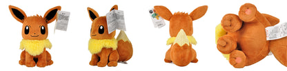 Peluche de Pokémon de alta calidad con etiqueta, dibujo animado de Pikachu, Charmander, Squirtle, Bulbasaur, muñeco de peluche, regalo para niños.