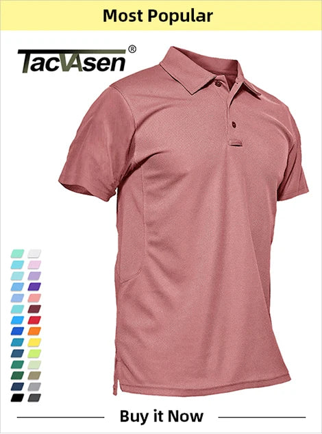 TACVASEN Quick Dry Cargo Shorts Mens Lightweight Work Cargo Shorts Multi Pockets Waterproof Outdoor Hiking Fishing Shorts Male