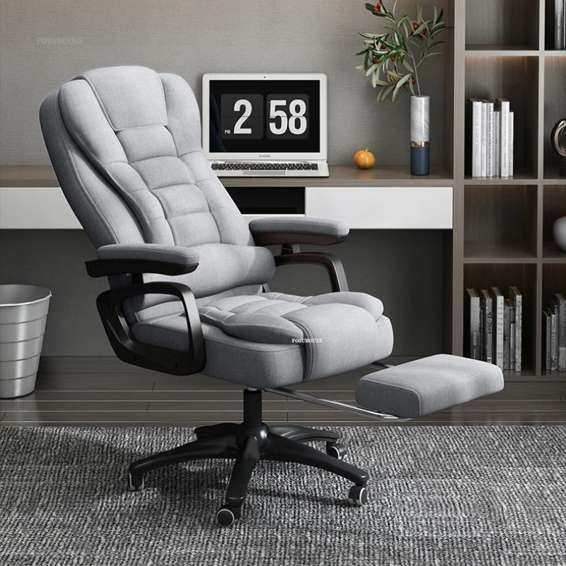 Nordic Boss Office Chairs Home office Furniture bedroom Computer Chair Comfort Seat Back E-sports Chair Swivel Gaming Armchair