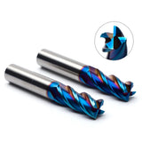 4 Flutes HRC65 Carbide End Mill CNC Cutting Tools Alloy Carbide Milling End Mills Tungsten Steel Milling Cutter Square Router Bit