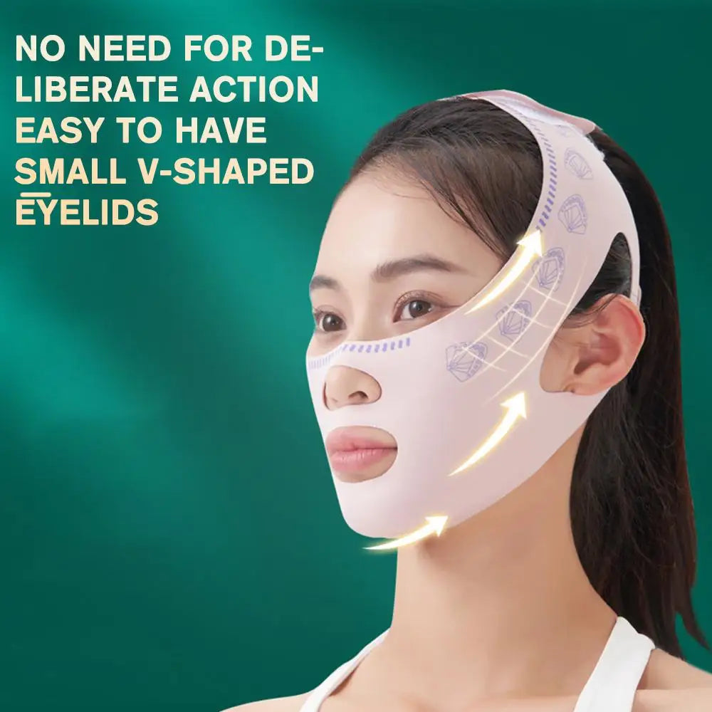 1PCS Chin Cheek Slimming Bandage V Shaper V Line Lifting Mask Face Lifting Anti Wrinkle Strap Band Sleeping Mask Beauty Care