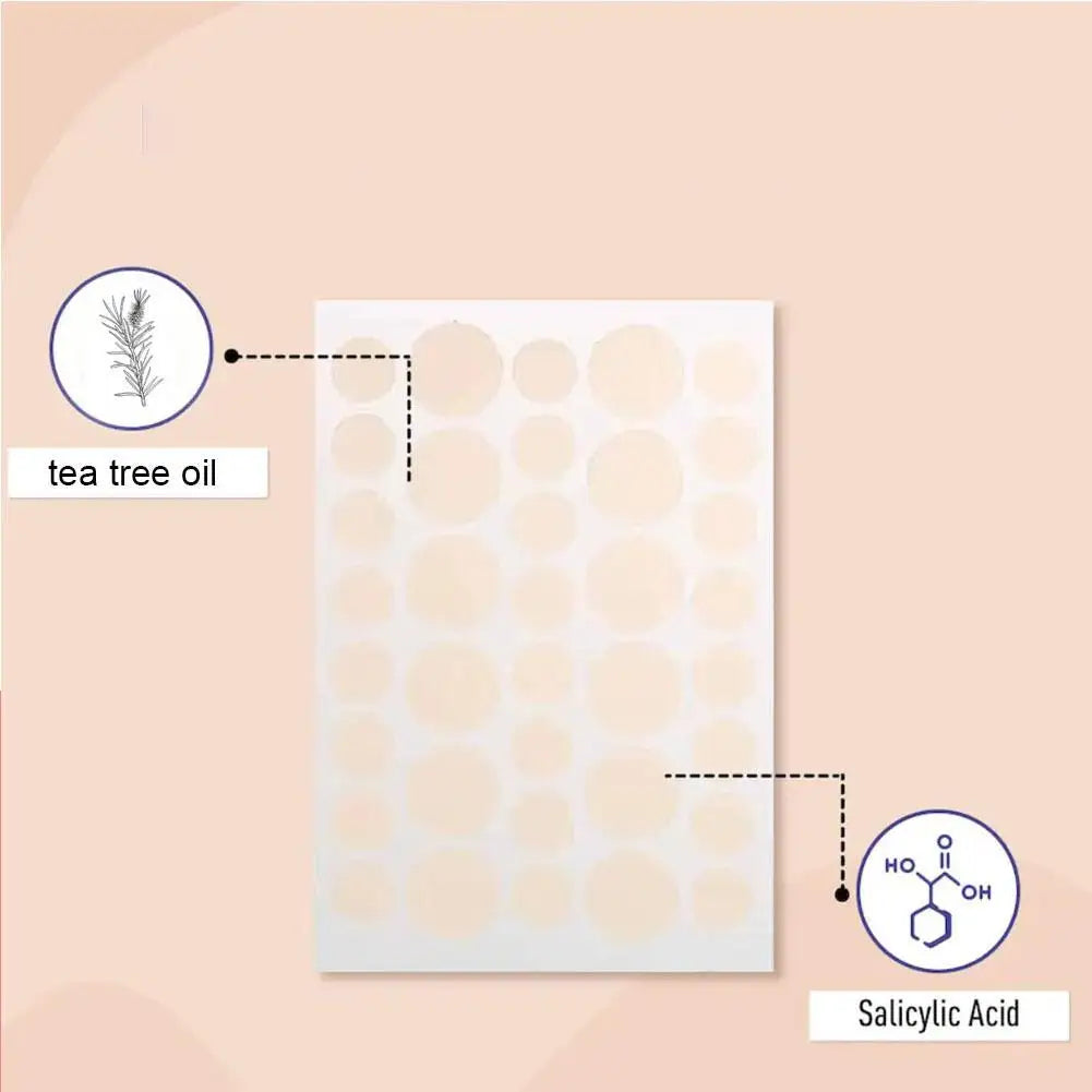 360/720/1080 Counts Hydrocolloid Invisible Pimple Patch Acne Stickers Face Concealer For Spots Acne Pimples Beauty Makeup Tool
