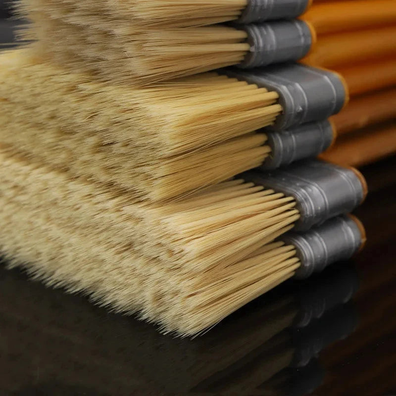 5PCS Multifunction Plastic Handle Paint Brushes for Wall and Furniture Paint Tool Set Painting Brushes Artist Paint Brushes