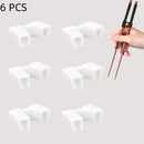 5/6/8PCS Reusable Chopstick Helpers Training Chinese Chopstick Holder For Children Beginner Trainers Learner Kitchen Tableware