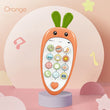 Baby Cell Phone Toy with Early Education and Music, Educational Fake Phone for Kids, Sensory Toys for Toddlers 
