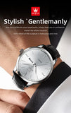 OLEVS 2935 Dual Calendar Quartz Dress Watch For Men Simple Original Leather Men's Watches Waterproof Luminous Business Hand Clock