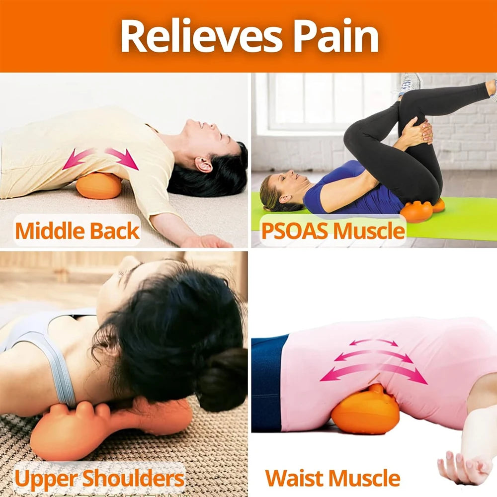 1Pcs Piriformis Stretcher Sciatica Pain in Hip & Lower Back - 14 Trigger Points Massage Release Tight Butt,Deep Glute,SI Joint