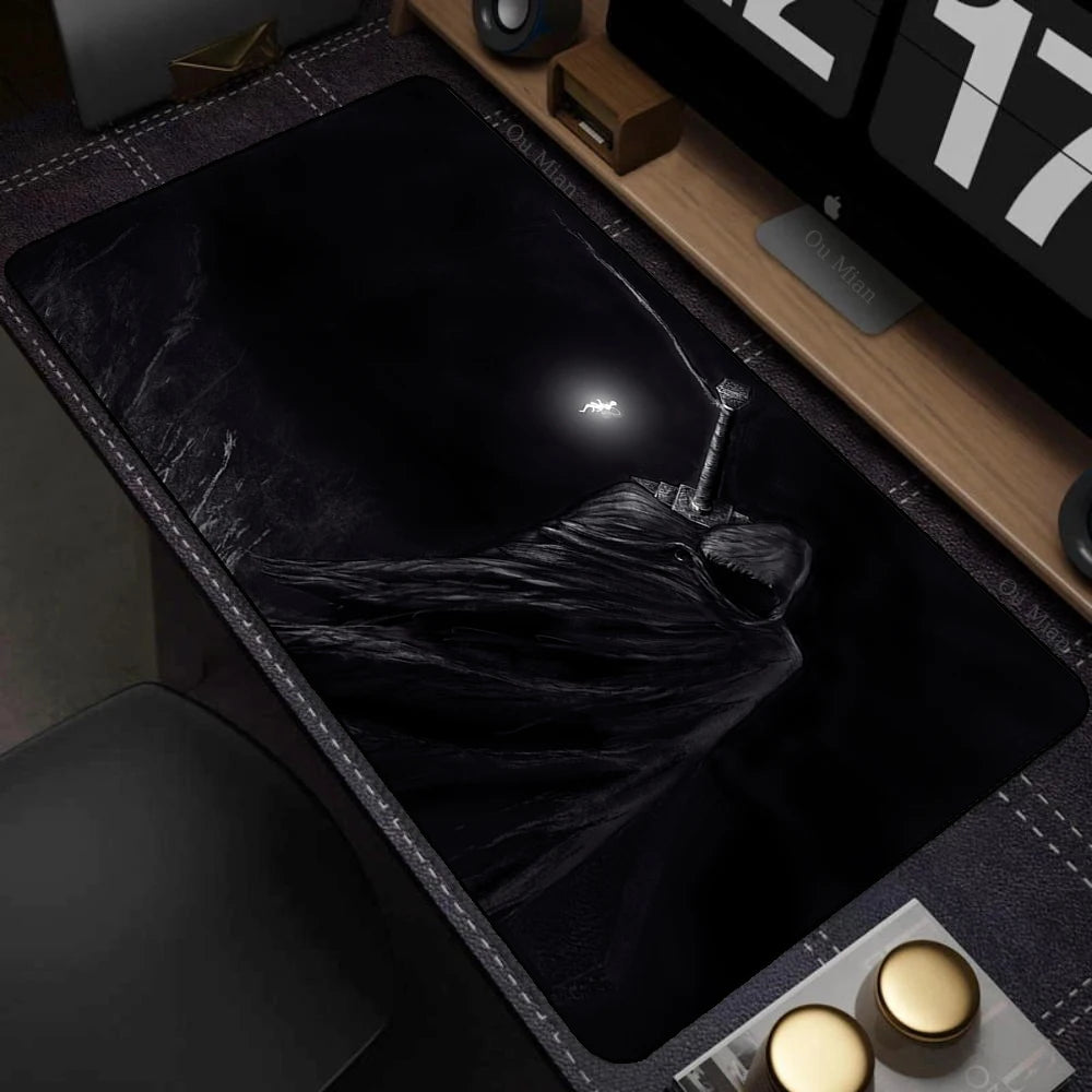 Anime Berserk Mousepad Big Deskmat With Lockrand Office Pc Computer Accessories Mouse Pad Gaming Prime Gaming XXL Keyboard Mat