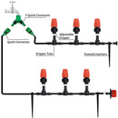 Sistema de riego Herramientas de jardinería Kits de riego por goteo Manguera de riego automática con instalación conveniente ajustable Ahorro de agua
