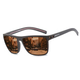 ZENOTTIC Polarized Sunglasses for Men Shades Lightweight TR90 Frame UV400 Protection Square Outdoor Travel Driving Sun Glasses