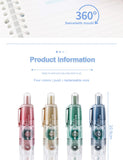 12Pcs/Set Transparent Dot Dispensing Double-sided Tape Replaceable Refills Handbook Dot Glue Stationery School Office Supplies