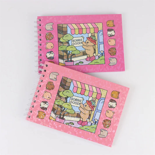 Bobbie Goods Coloring Book Cute and Cozy for Adults & Teens（Same style, different color cover）