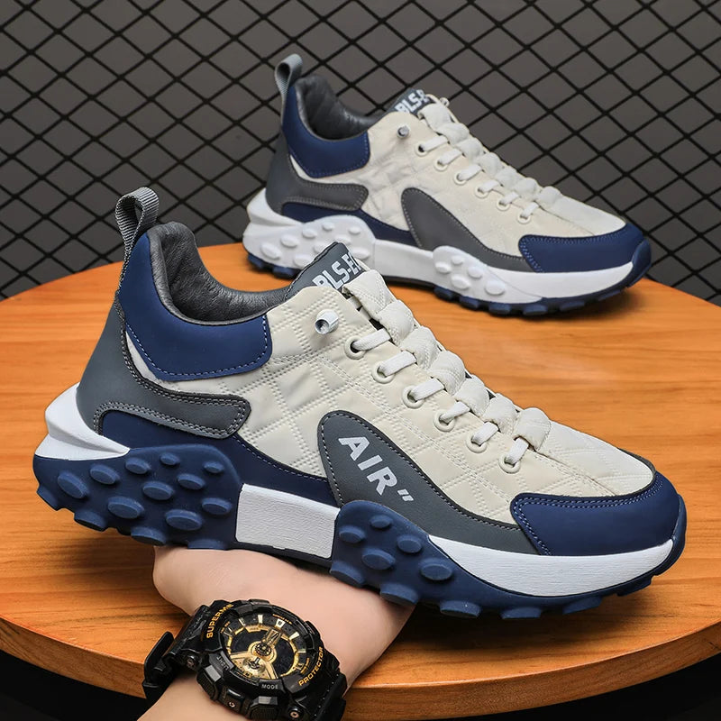 Men Sneakers Platform Men Shoes 2025 New Running Shoes for Men Luxury Brand Casual Vulcanized Shoes Comfortable Tenis Masculino