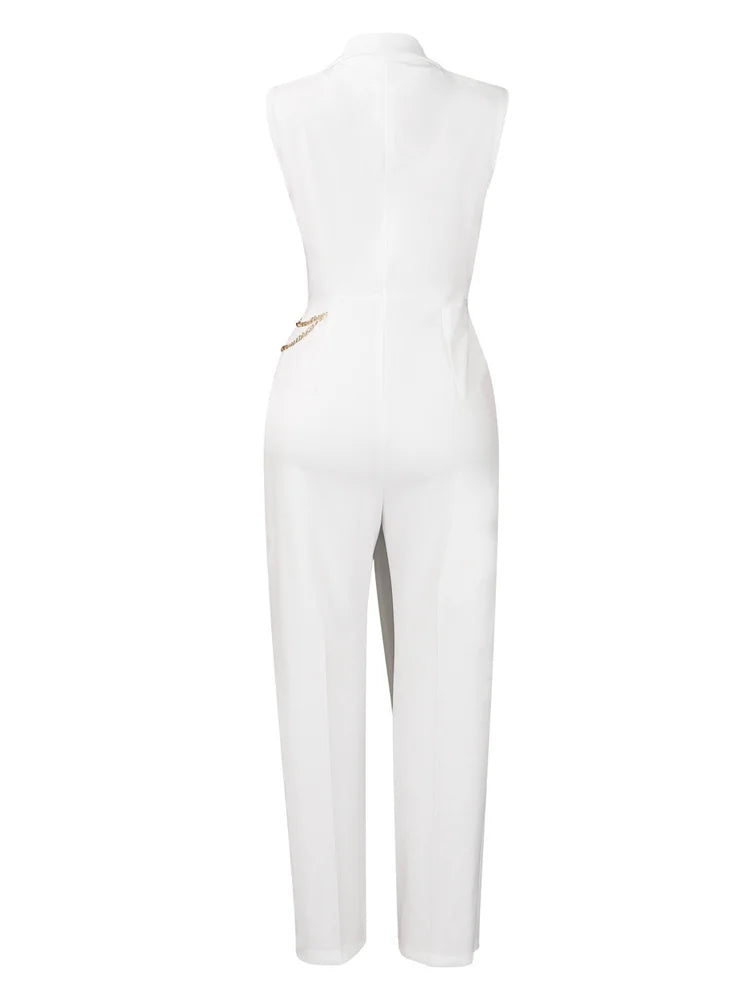 Monos Wmstar para mujer, conjuntos de una pieza sin mangas, lisos, para oficina, de verano, sexys, venta al por mayor, envío directo