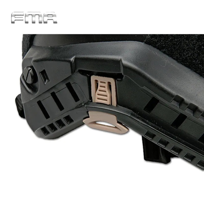 FMA Fast Helmet Goggle Swivel Clips Set for Helmet Side Rails Wargame Paintball Airsoft Tactical Combat Mount Helmet Accessory