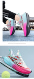 2025 new men's and women's running shoes breathable casual sports shoes non-slip cushioning comfortable tennis shoes men 36-45