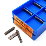 MGMN200 G NC3020 PC9030 NC3030 Herramientas de torneado Inserto de carburo para ranurado de 2 mm para metal MGMN 150 Insertos de ranurado para torno Prating