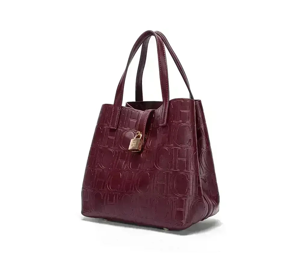CH Brand Women's Handbag Large Capacity, Letter Elements Women's Handbag 2025 Classic Fashion Shoulder Bag