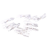 20Pcs Halogen T5 W2W Bulb 12V Car Instrument Lights Dashboard Bulb Auto Interior Warnning Light