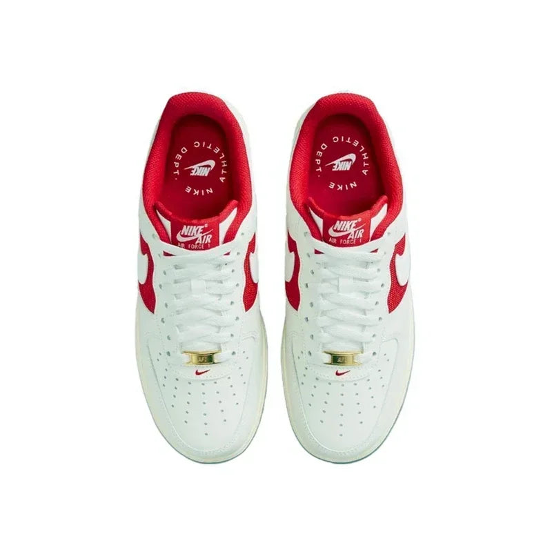 NIke Air Force 1 07 Bits For Men And Women, Embarkation , Classics, All White, Casual Sneakers, Af 1 Sports Zelongmulti Role Boa