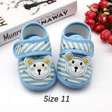 Cute Soft Sole Shoes Anti-slip Breathable First Walker Shoes Cartoon Bear Booties Newborn