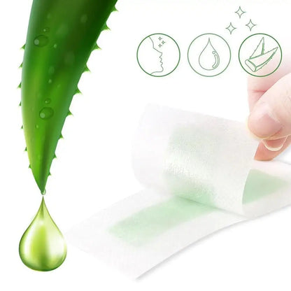 Professional Hair Removal Wax Strips for Summer Depilation Double Sided Cold Wax Paper for Leg Body Face Useful