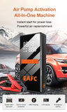 New 150PSI Air Pump Car Battery Emergency Boosters 1200A Car Jump Starter Power Bank Portable Starting Device Car Starter