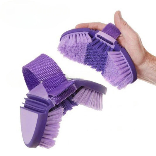 1PC（Random color）Horse Brush Bends To Wash Horses To Clean Tack Produtos Para Pet Horse Cleaning Tools