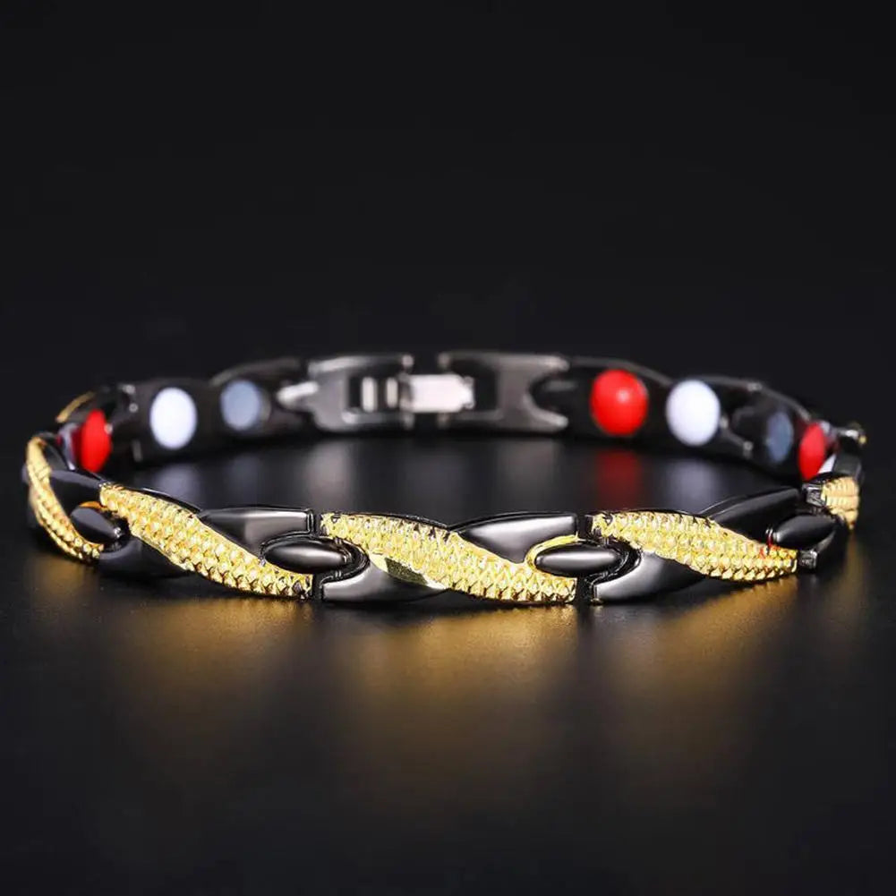 Pulsera magnética de terapia con diseño de dragón para mujer y hombre.