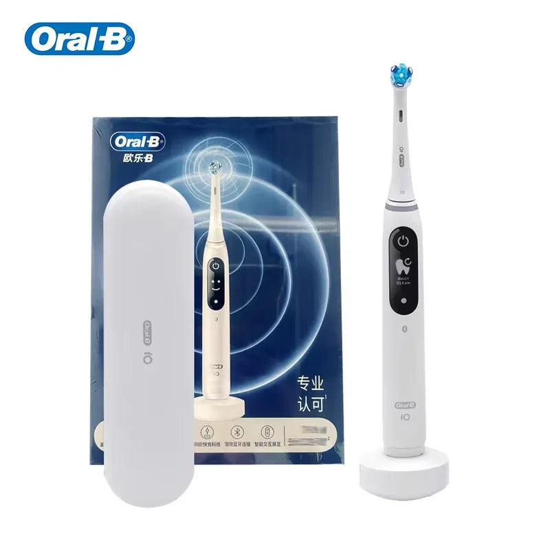 Oral B io series 7 Electric Toothbrush with 5 Brushing Modes 3D Clean Teeth  Pressure sensor 2 Minutes Smart Timer