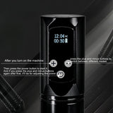 Wireless tattoo pen tattoo machine Motor Stroke 4mm LED 4 gears adjustable Suitable for novice tattoo artists tattoo supplies