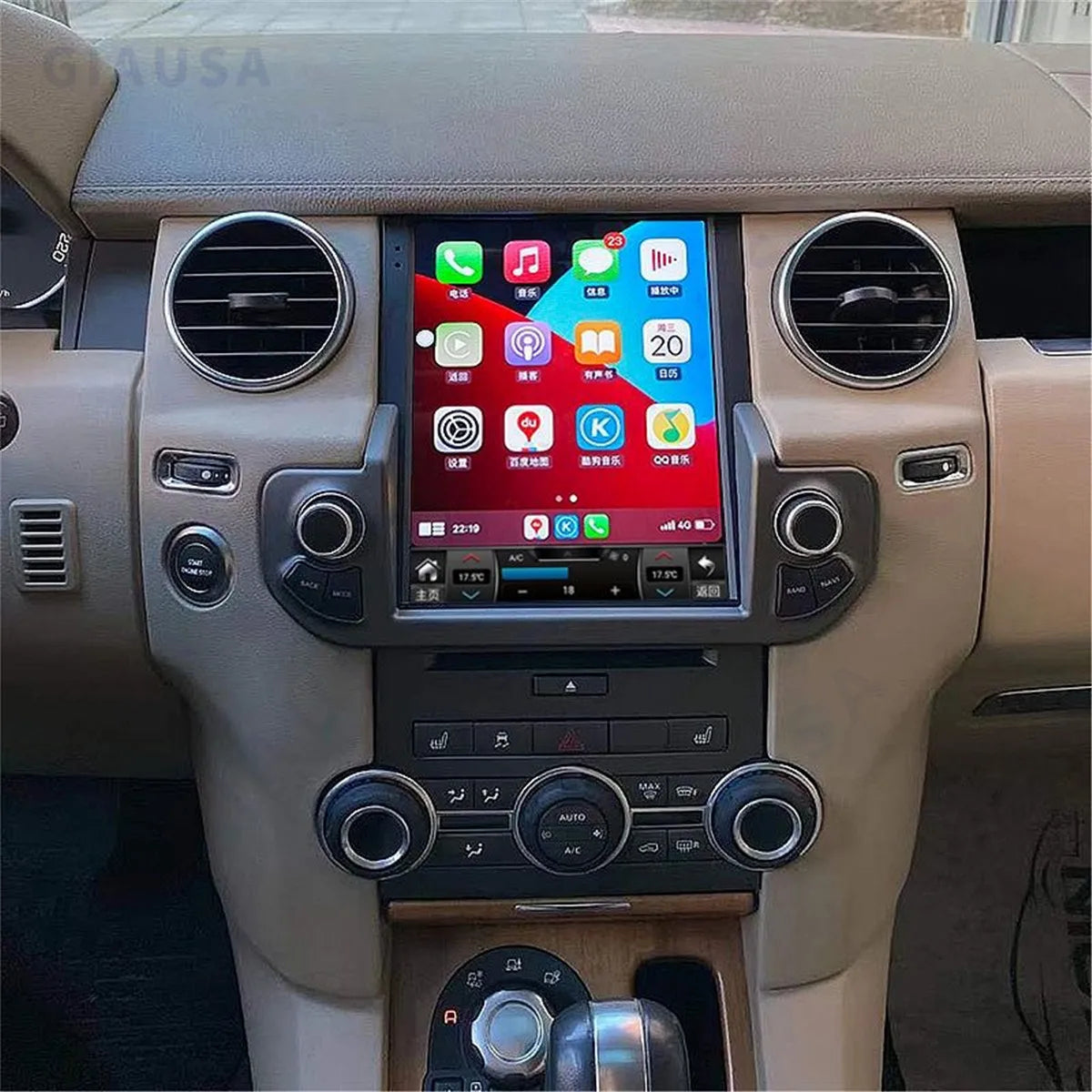 Android 14 For Land Rover Discovery 4 LR4 2009-2016 Car Radio Automotive Multimedia Tesla Screen Carplay Auto Bluetooth GPS 4G