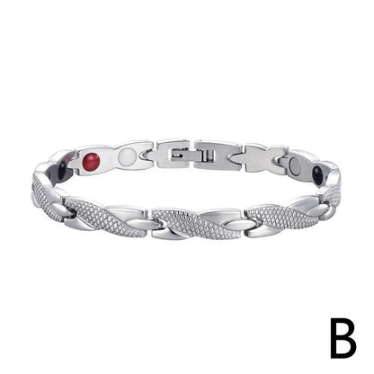 Pulsera magnética de terapia con diseño de dragón para mujer y hombre.