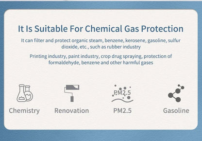 7502 Respirator Mask Protective Industry Painting Spray Dust Gas With 501 5N11 6001CN Chemcial Half Face