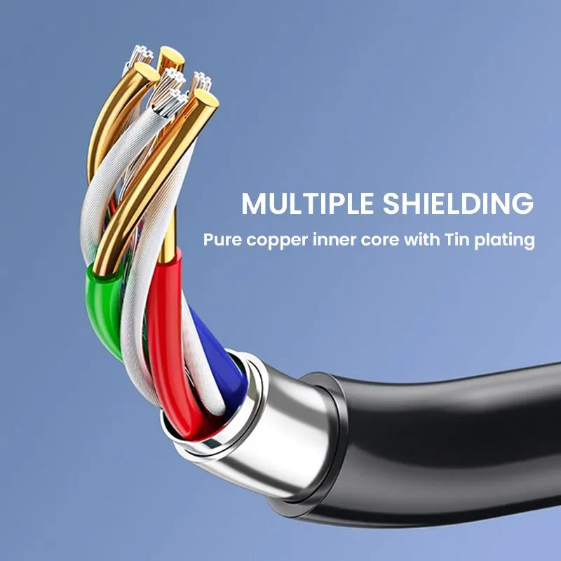 Cable de audio de 3,5 mm, cable auxiliar, adaptador de entrada de audio, cable auxiliar macho a macho, compatible con estéreos de coche, altavoces y auriculares.