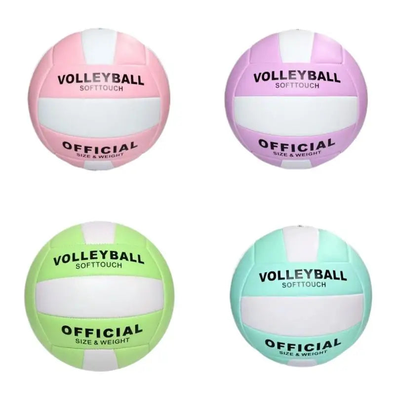1PC Size 5 Volleyball Soft Indoor Outdoor Volleyball For Game Gym Training Beach Play Volleyball For Beginner Teenager