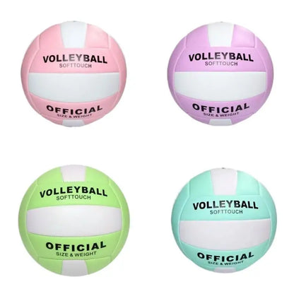 1PC Size 5 Volleyball Soft Indoor Outdoor Volleyball For Game Gym Training Beach Play Volleyball For Beginner Teenager