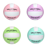 1PC Size 5 Volleyball Soft Indoor Outdoor Volleyball For Game Gym Training Beach Play Volleyball For Beginner Teenager