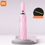 Xiaomi 24-Rib Solid Color Automatic Umbrella, Lightweight, Collapsible, Large Format Outdoor Sunshade, UV Protection Automatic Umbrella