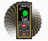SNDWAY Laser Distance Meter Tape Measure Digital Camera Function Laser Range Finder Tape Angle Rangefinder Measure Tool