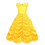 Children's Halloween Role Play Fairy Princess Belle Dress Xmas Carnival Masquerade Performance Birthday Party Fancy Girl Clothes