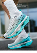 2025 New Men's Sneakers Thick Bottom Cushioning Running Shoes Athletic Training Carbon Plate Jogging Shoes Women's Tennis Shoes