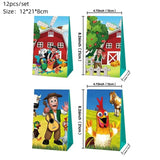 La Granja Zenon Farm Birthday Party Decoration, Paper Plates, Cup, Napkin, Tablecloth, Balloon, Hanging Swirls, Banner, Birthday 