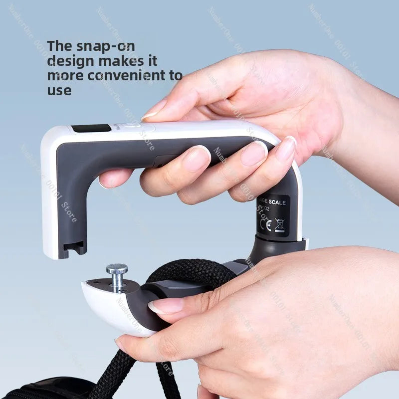 Portable Electronic Scale | High Precision 50kg Express Scale, Small Portable Luggage Weigher