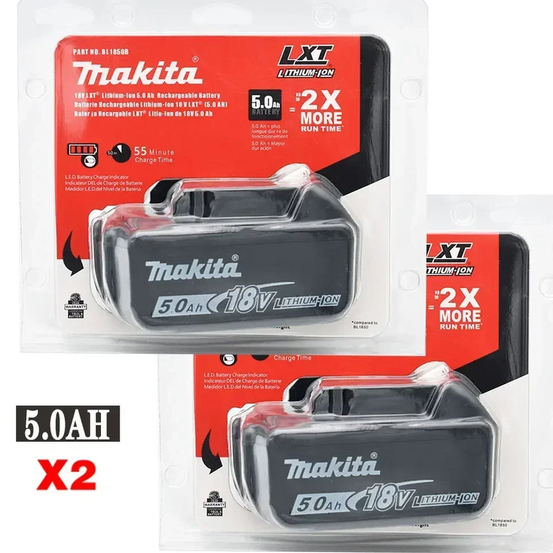 100% Genuine Makita 18v 6.0Ah Replacement battery bl1850b BL1850 bl1860 bl 1860 bl1830 bl1815 bl1840 LXT400 for makita tools