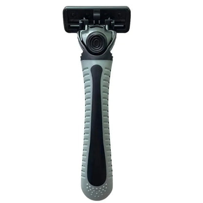 Maquinilla de afeitar de seguridad Razor Classic de 6 capas para hombres y mujeres, cuchillas de afeitar manuales