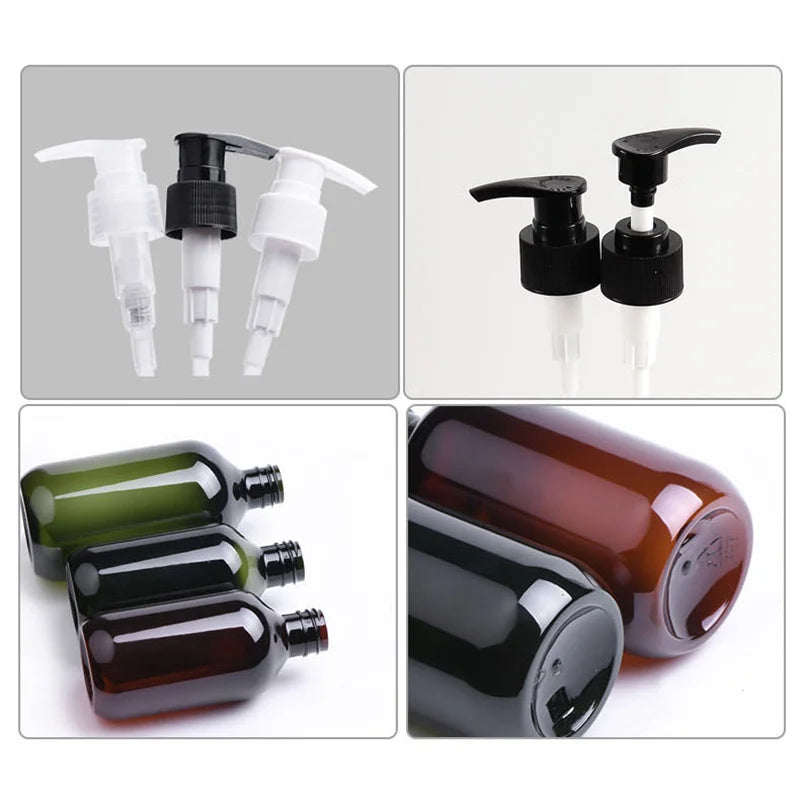 Dispensador de botellas vacías de 100/200/300/400/500 ml, rellenables, para champú, gel de ducha, cocina, recipiente de plástico para líquidos.