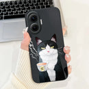 For Xiaomi Poco F7 Phone Cover For Redmi Turbo 4 Pro 5G Case Silicone Cute Cartoon Fashion Luxury Love Shockproof Bumper Funda