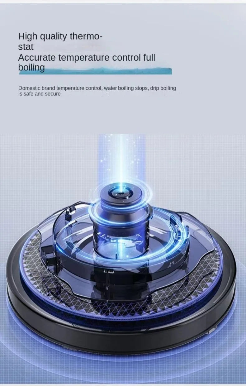 220V 2000ML Glass Electric Kettle Water Fast Boiling Pot Multi Cooker Household Heating Kettle Pot