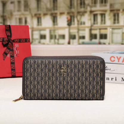 CH Premium Folding Printed Monogrammed Design High Quality Luxury Women's Handbags Square Wallet Classic Vintage Design Fashion
